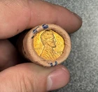 1956-D Lincoln Wheat Penny Roll 50 Coins Uncirculated in Original Bank Wrap OBW