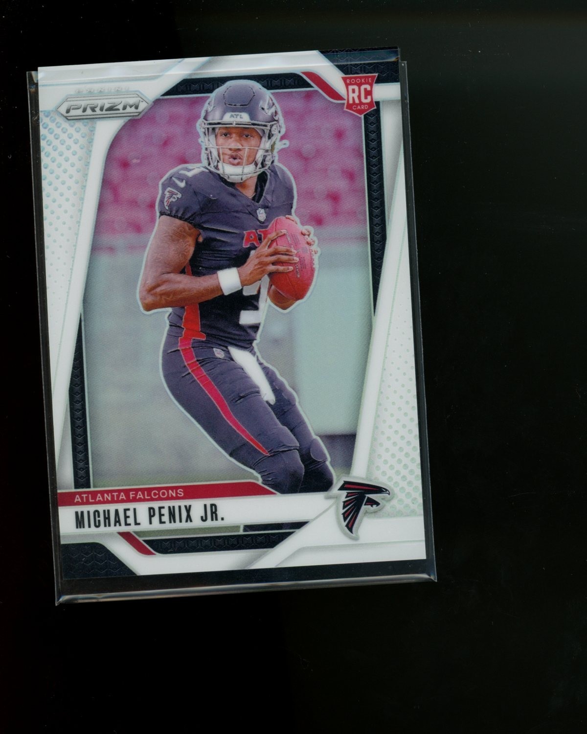 2024 Panini Prizm White Prizm #378 Michael Penix Jr. Rookie RC #d 28/35