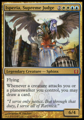 MTG Magic the Gathering Isperia, Supreme Judge (171/286) Return to Ravnica LP