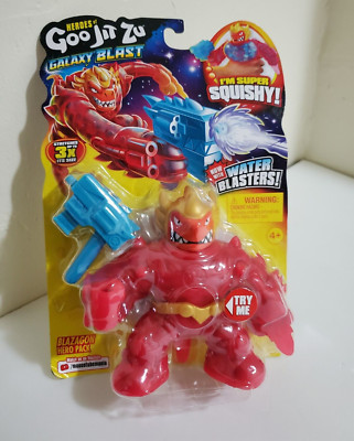 Heroes Of Goo Jit Zu Galaxy Blast BLAZAGON w/ Water Blasters Hero Pack NEW 2021