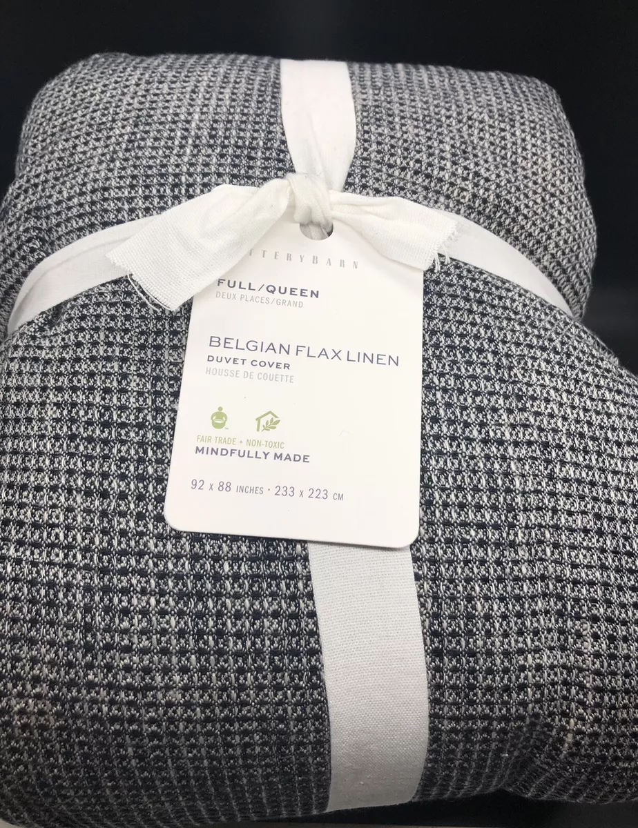 Pottery barn waffle duvet deals