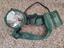 GREEN Ducks Unlimited Headlamp Headlight Fishing Head Torch Duck Hunting Lamp