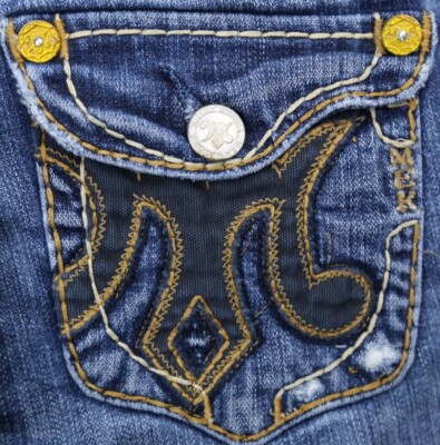 m-mamu　0103 ♡ NWOT Miss Me Blue Jeans 26 Bootcut M3538B | eBay
