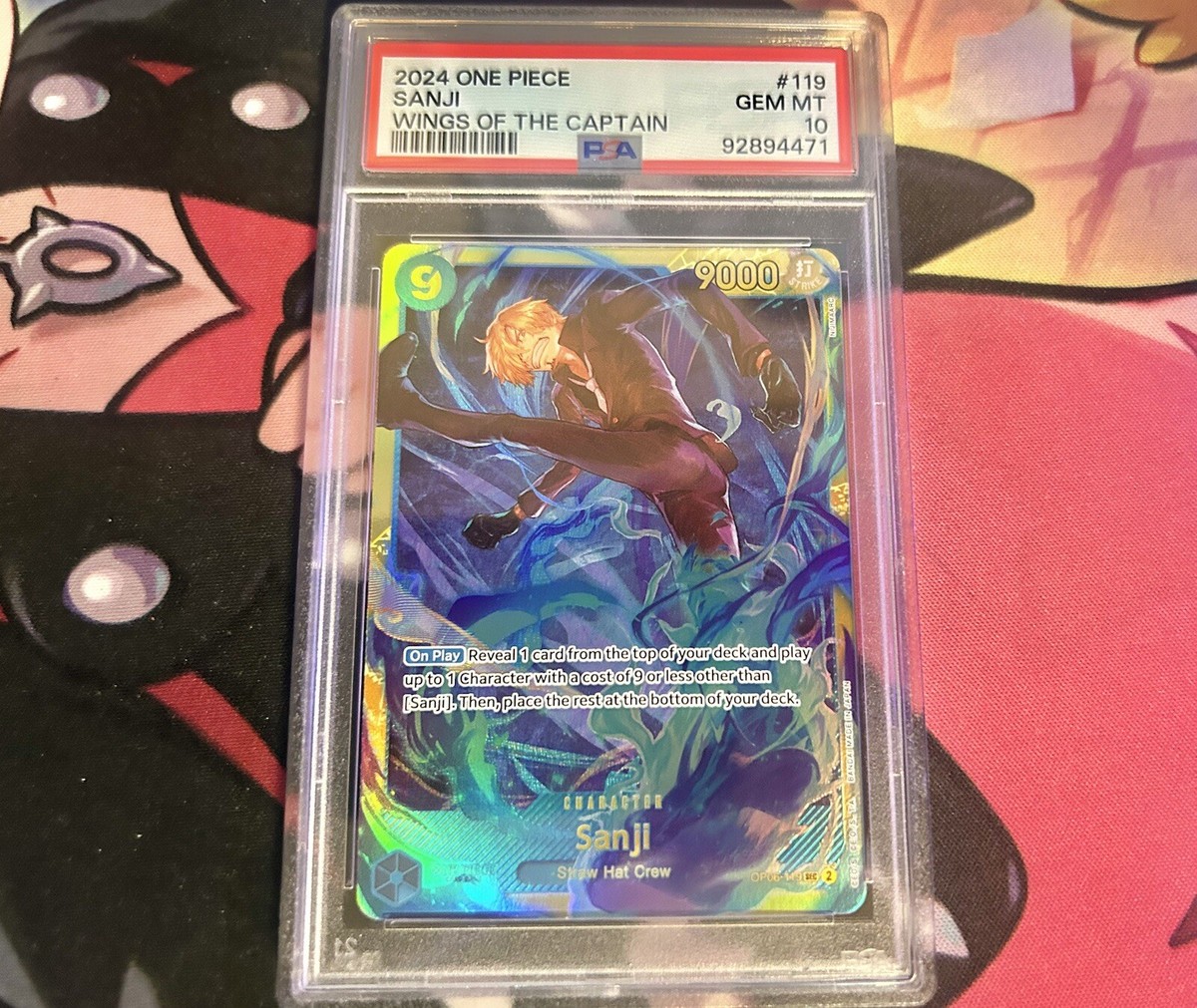 サンジ　SP PSA10 op06-119 PSA 10 Sanji SEC OP06-119 SP Parallel A Fist of Divine Speed