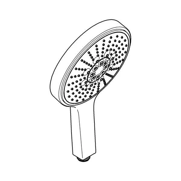 GROHE Handbrause Power&Soul C 160 27668 4 Strahlarten Durchfluss 9,5 l/min chrom - Bild 2 von 3