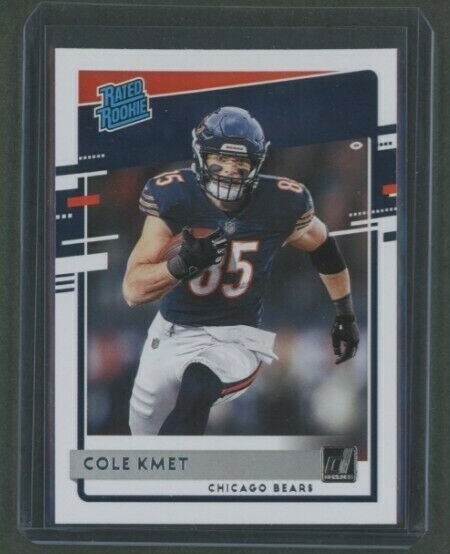 2020 Donruss Cole Kmet Rated Rookie #331 RC Rookie Chicago Bears