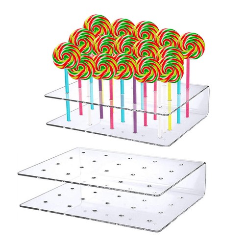 Hole Cake Pop Display Holder Stand Party Lollipop Display Stand