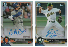 2018 Bowman Chrome Draft Autographs Refractors RC Auto /484 /499 - Pick Any