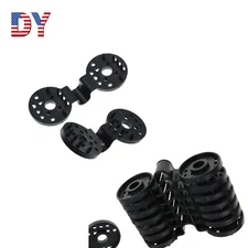 Aftermarket 80 Black Round Clips for Attaching Shade Cloth Landscaping Fabric