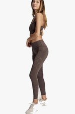 NWT Varley Hughes Laser Cut High Rise Legging Brown S