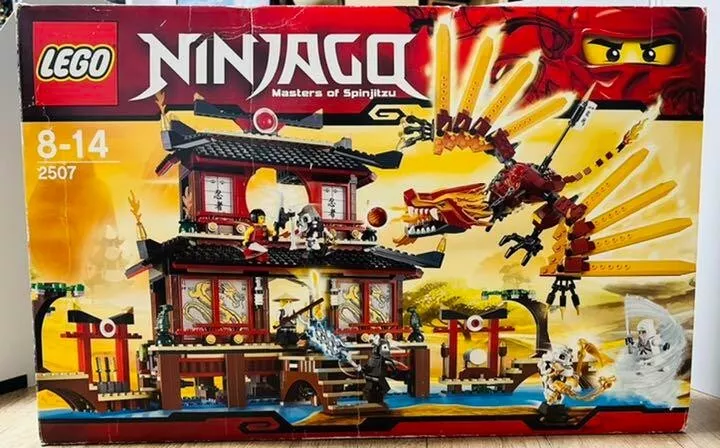 Lego ninjago fire temple original price hotsell
