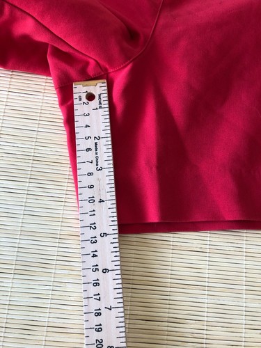Zac & Rachel Women’s Size 14 Red Flat Front Pull On Dress Shorts - Picture 5 of 6