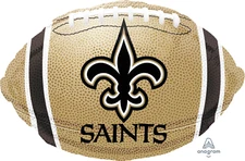 New Orleans Saints NFL Anagram 18'' Balloon Birthday Party Decoration Football