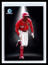 💥 CRISTHIAN VAQUERO 2023 BOWMAN CHROME SPOTLIGHT BLACK REFRACTOR INSERT RC # 20