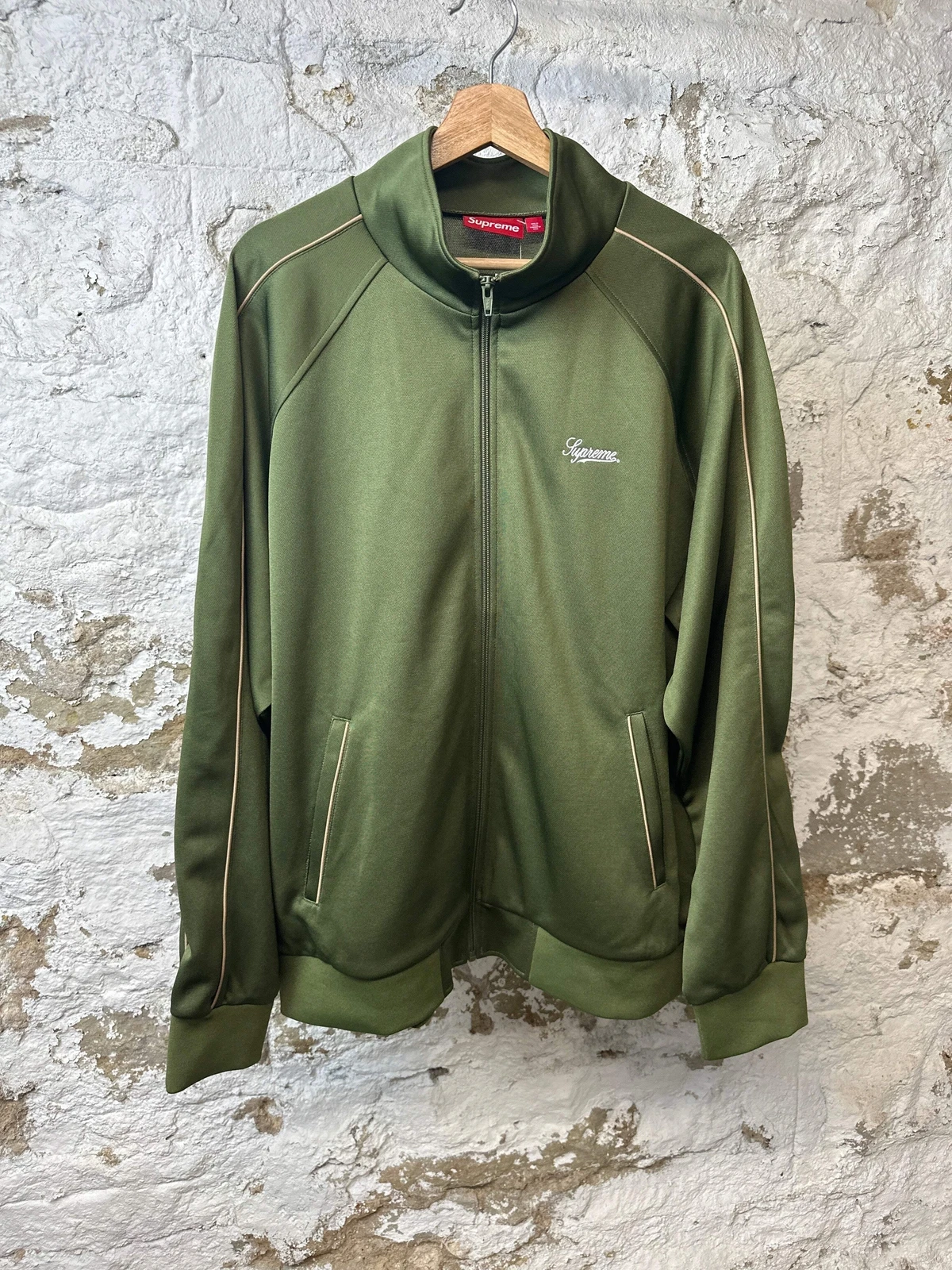 Veste de survêtement Supreme vert olive taille XXL