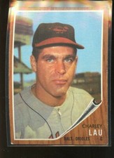 1962 TOPPS #533 CHARLEY LAU ORIOLES EX+  E012676
