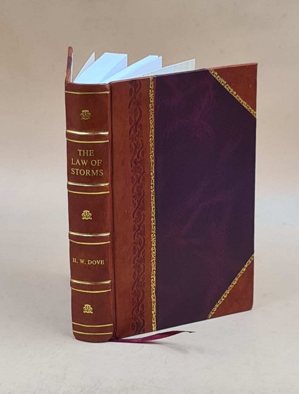 Law of Storms Explained with Ordinary Movements Leather Bound Edition