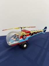 SHILLING TOY CHINA FRICTION TINPLATE HELICOPTER