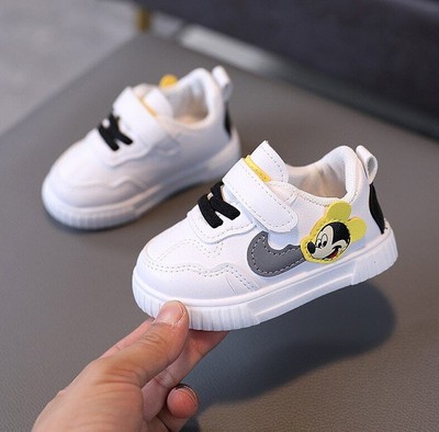 Baby Kinder Kleinkinder Jungen und Mädchen Schuhe für Mickey Mouse Fans++@