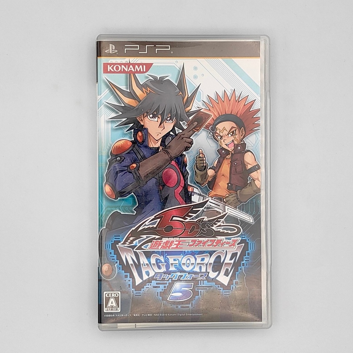 Yu Gi Oh 5D's Tag Force 5 w/ Cards 2010 Sony PlayStation Portable PSP Konami