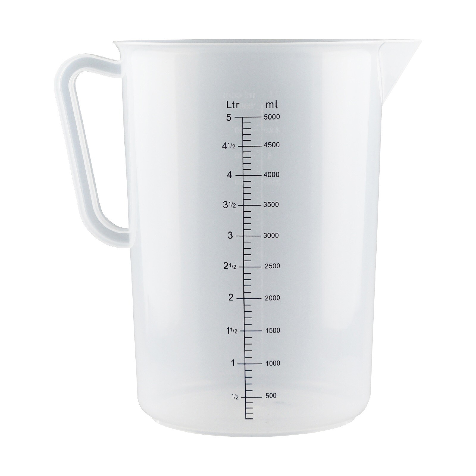 NEW PLASTIC POLYPROPYLENE MEASURING JUGS Measure Food Grade 5 SIZES eBay