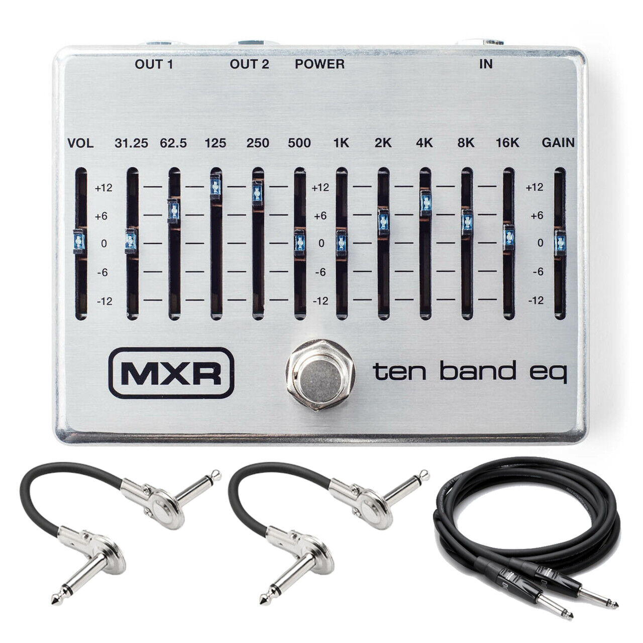 New MXR M108S 10 Band Graphic EQ Equalizer Guitar Effects Pedal 