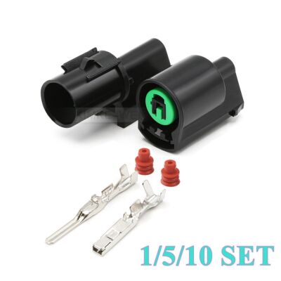 1 Pin KUM Car A/C Compressor Connector Plug Socket Repair Kit New