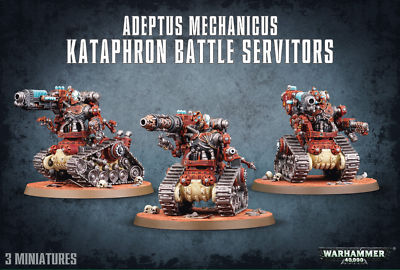 Adeptus Mechanicus Kataphron Battle Servitors - Warhammer 40k
