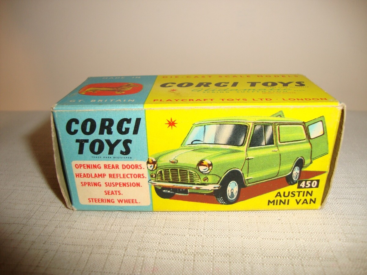 Original CORGI TOYS 450 AUSTIN MINI VAN - VERY GOOD in