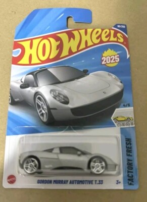 Hot Wheels 2025 Case D Gordon Murray Automotive T.33 Factory Fresh