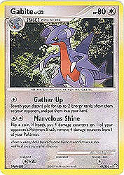 Pokemon Diamond & Pearl Mysterious Treasures- Gabite Card 48/123