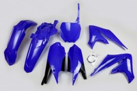 Set Plastics Motorradverkleidungen Yamaha YZF 250 19-23 YZF 450 18-22 Blau Ufo