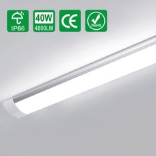 LED Batten Tube Light Strip Lights 1ft 2ft 3ft 4ft 5ft Garage Ceiling Light Lamp