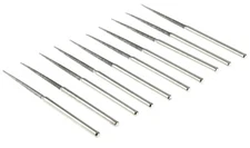10pc 2.75" Tapered Diamond Bead Reamer Bit Set High Speed Lapidary Rotary Tool 