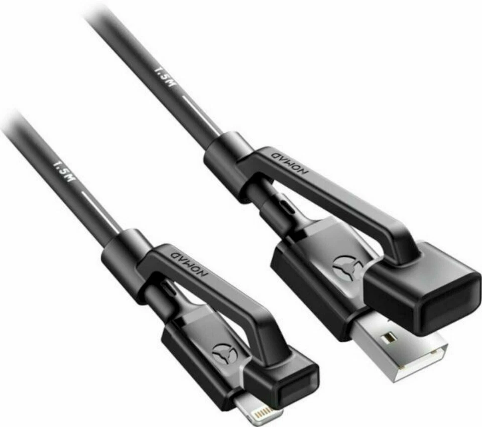 NUEVO Cable USB Nomad de 5 pies a prueba de aventura resistente de 8 pines carga de sincronización para Apple Foto 2 de 4