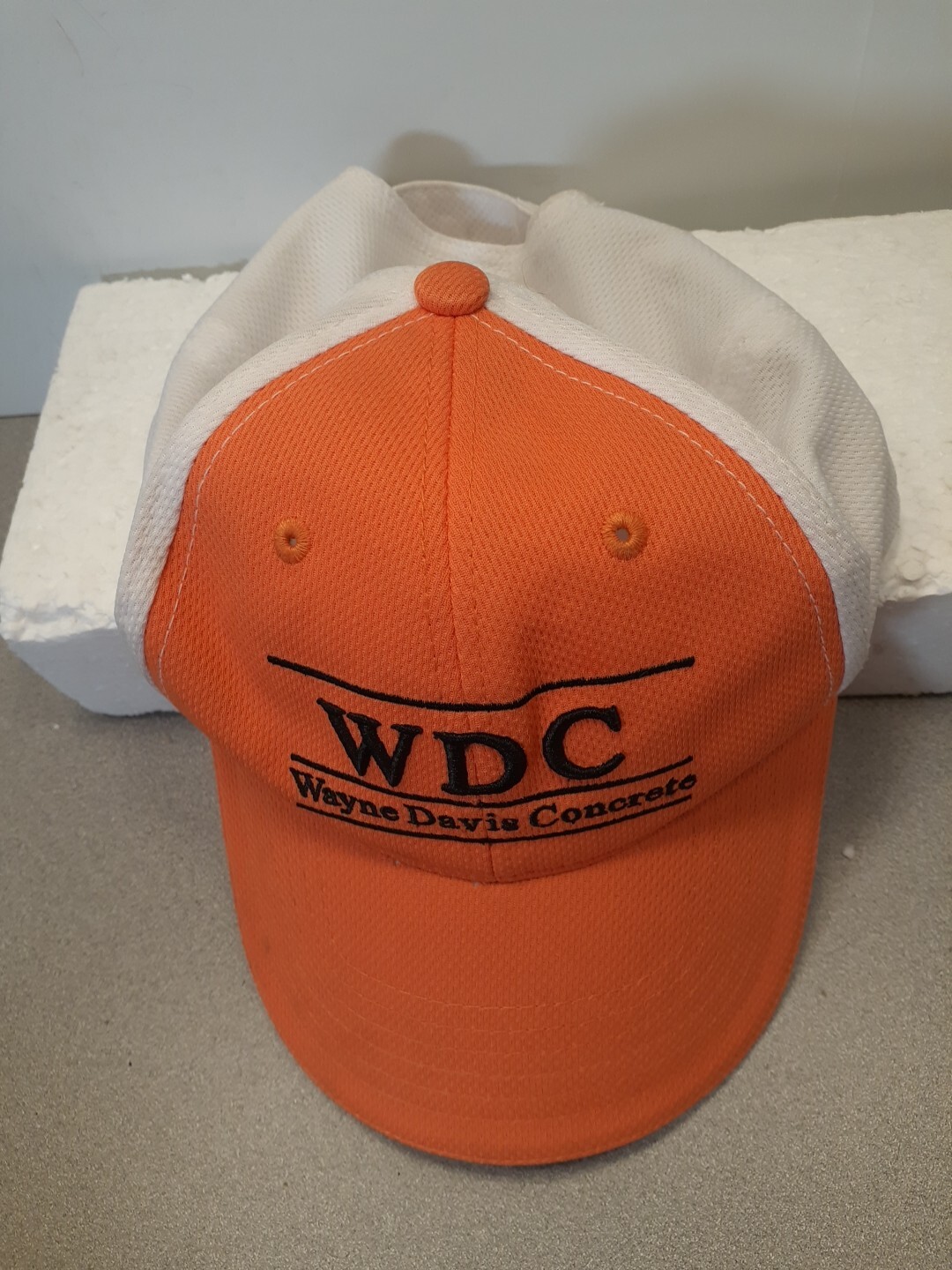 Wayne Davis Concrete Orange  Adjustable Adult Siz… - image 2