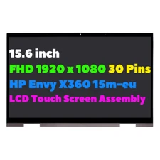FHD LCD Touch Screen Assembly 30Pin for HP Envy X360 15M-EU0013DX 15M-EU0023DX