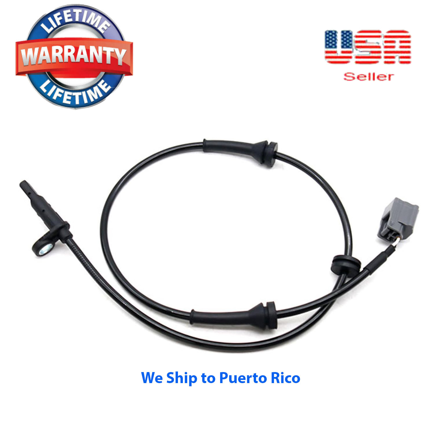 ABS Wheel Speed Sensor Rear Fit Nissan Rogue 2015-2017 Rogue Select 2015 AWD