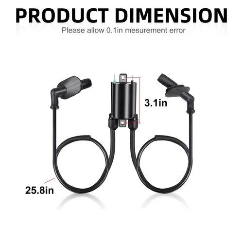 3x Ignition coil + Sub-wire for Honda GL1500 A SE I Goldwing 1500 1989 1999-2000 - Bild 2 von 11