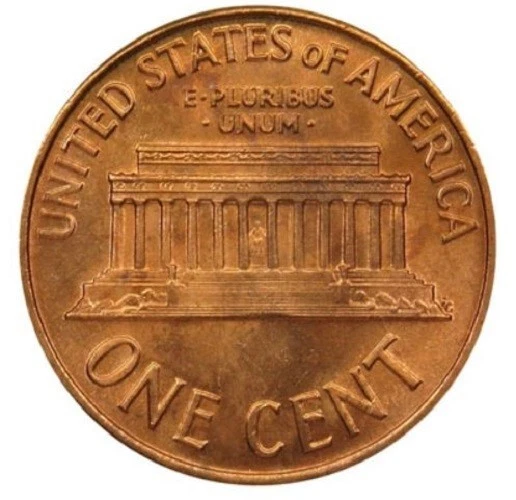 1968 S Lincoln Memorial Cent Uncirculated US Mint - Image 2 of 2