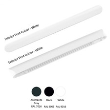 Yale Trickle Vent Window Slot Vent UPVC Double Glazing Noise Reduction 252/386mm