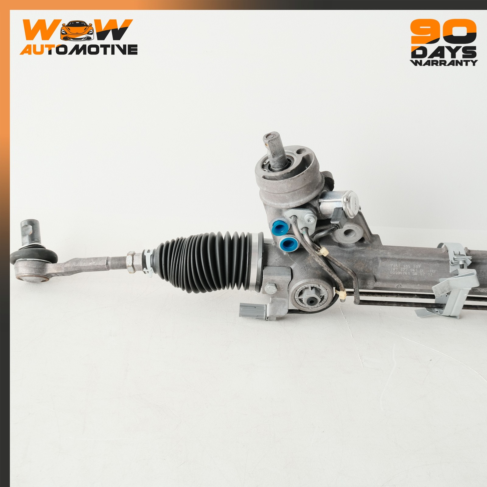 12-18 BENTLEY CONTINENTAL GTC GT POWER STEERING GEAR RACK PINION ASSEMBLY OEM