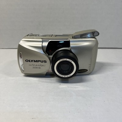 Olympus Stylus Epic Zoom 80 Point Shoot Film Camera - for parts/repair - READ