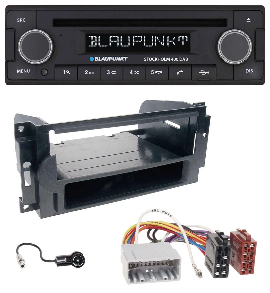 Blaupunkt MP3 Bluetooth DAB CD USB Autoradio für Chrysler PT Cruiser 300C Dodge - Bild 1 von 4
