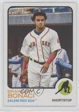 2022 Topps Heritage Minor League Edition Brainer Bonaci #44 0ol8