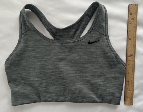 Nike Dri-Fit Swoosh kabelloser Sport-BH Damen großer Racerback mittlerer Halt - Bild 9 von 9