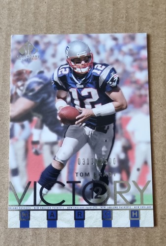 Tom Brady #91 — 2002 SP Legendary Cuts football card