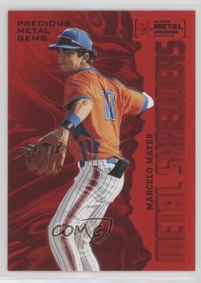 2022 Skybox Metal Universe Champions Shredders PMG Red 70/100 Marcelo Mayer uf7