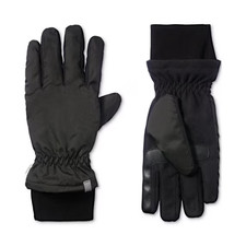 Isotoner Signature Men's Touchscreen Water Repellant Ripstop Gloves Medium NWT