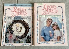 2 Precious Moments Leisure Arts Creative Book  Workbook for Iron-on Transfers